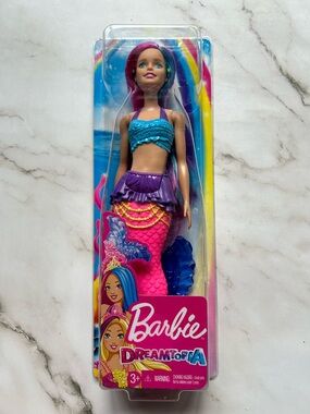 Barbie Dreamtopia Pink And Purple Mermaid Barbie Doll GJK08